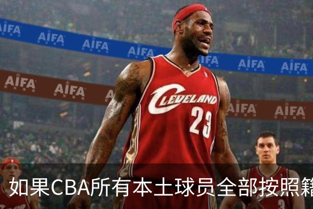 如果CBA所有本土球员全部按照籍贯出战，哪支球队会是TOP1
